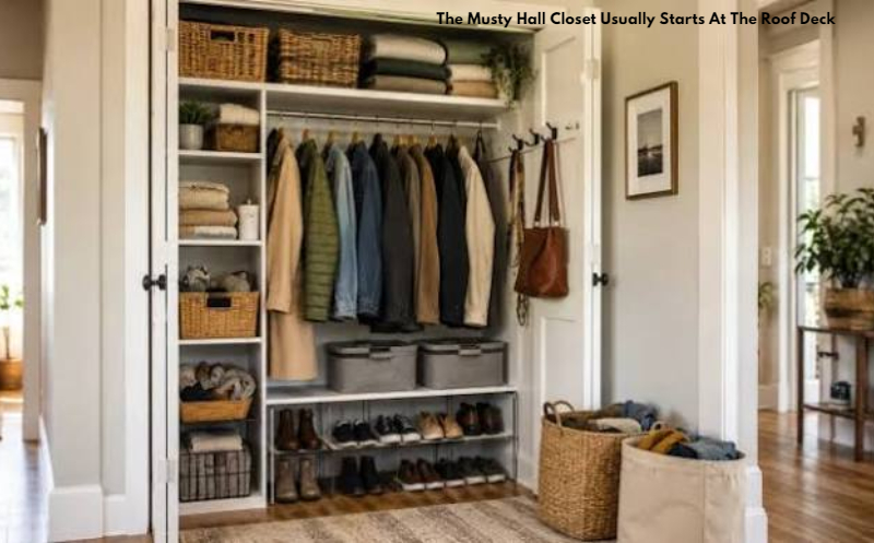 The Musty Hall Closet Usually Starts at the Roof Deck