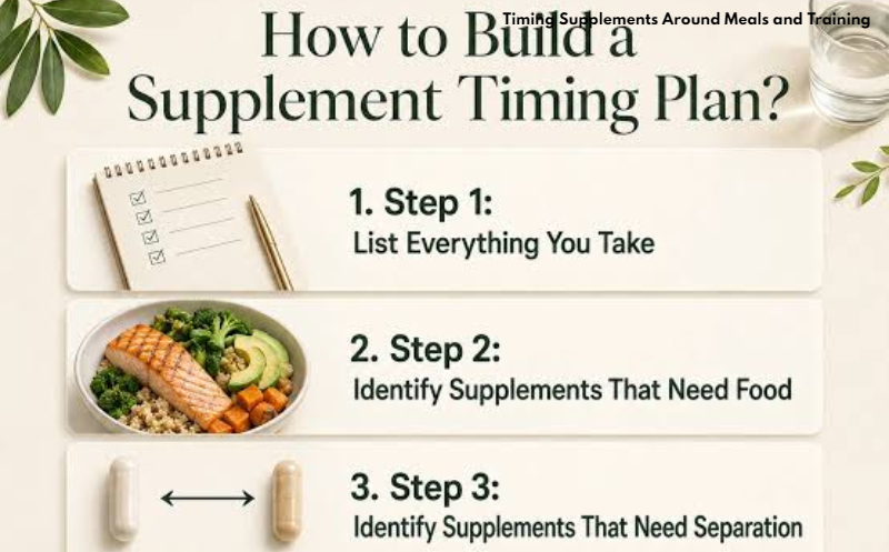 Timing Supplements Around Meals and Training